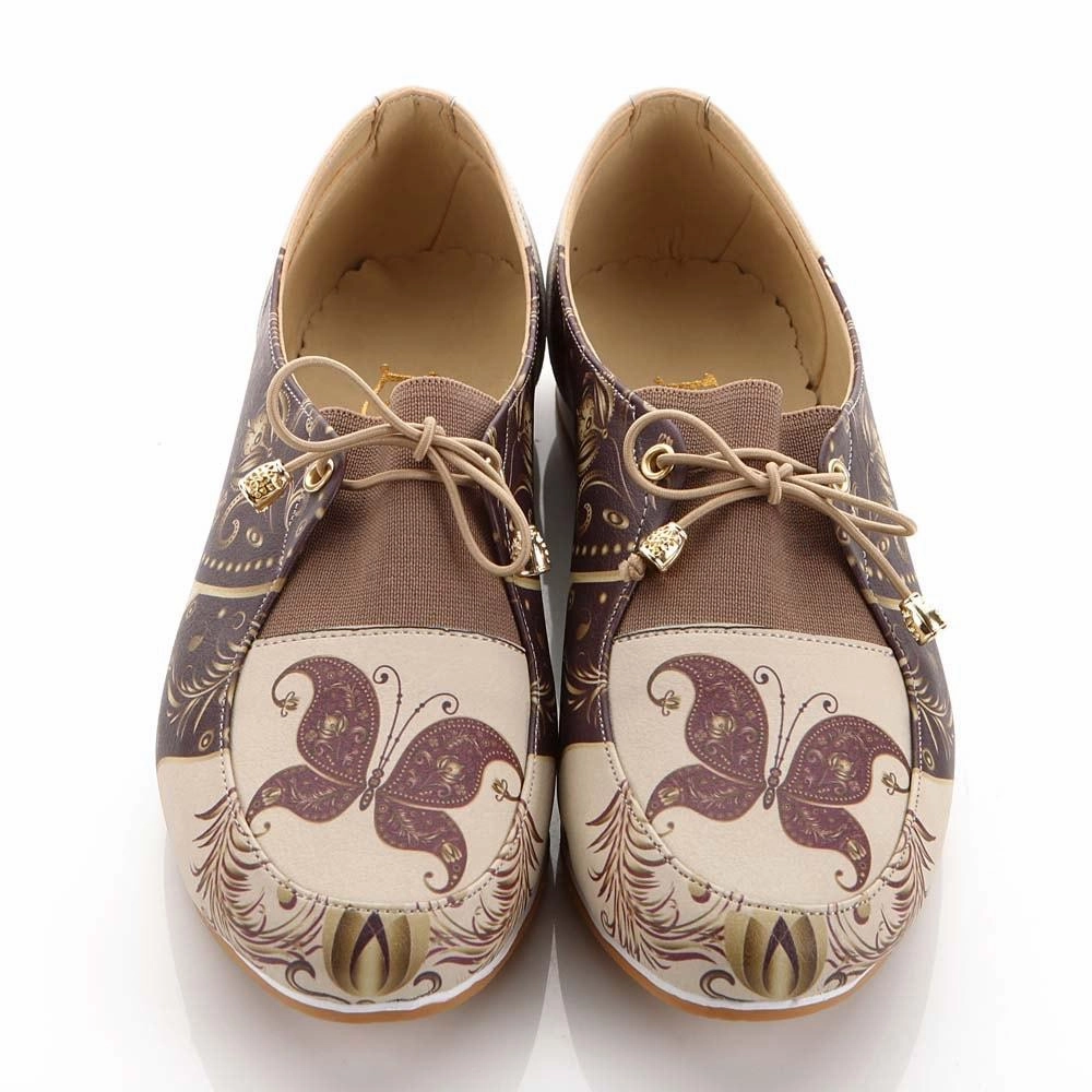 Paris Flats Shoes Butterfly Ballerinas Shoes OMR7306