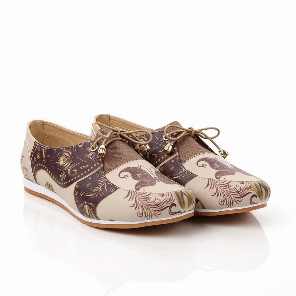 Shoes Flat Wide Feet Butterfly Ballerinas Shoes OMR7306