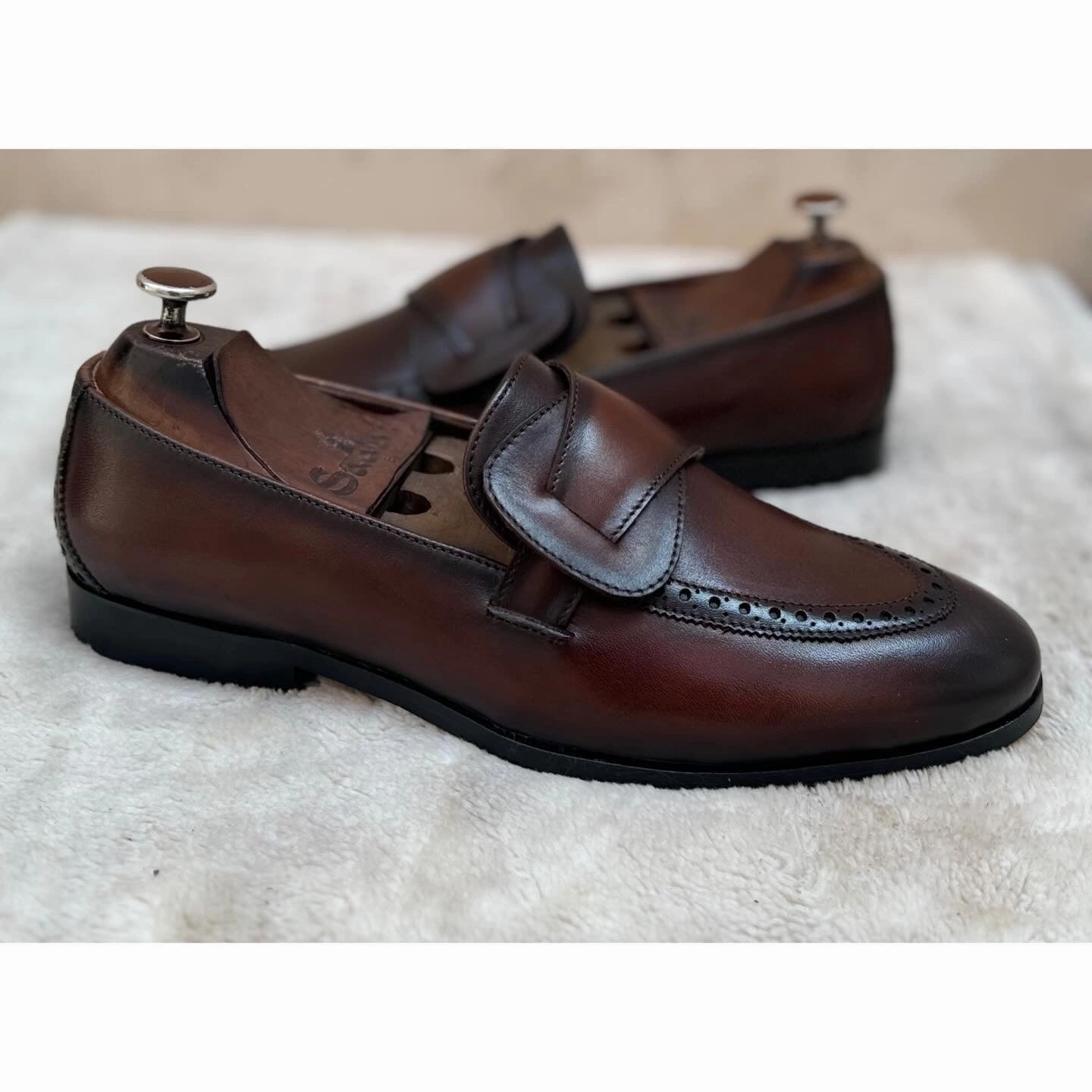 Butterfly Loafers Brown Loafers With Slacks