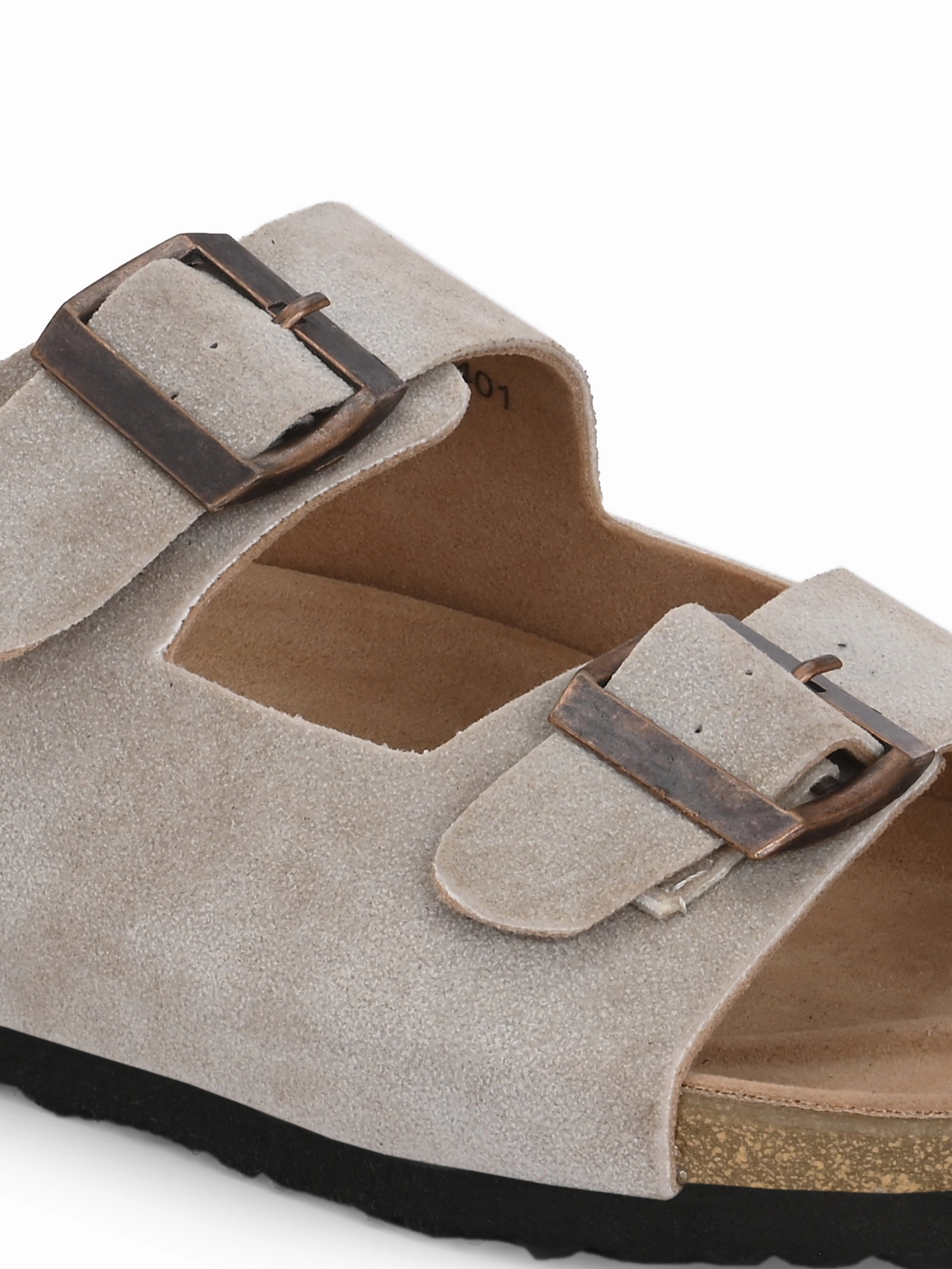 Easy Slides Byron Grey Comfort Slippers