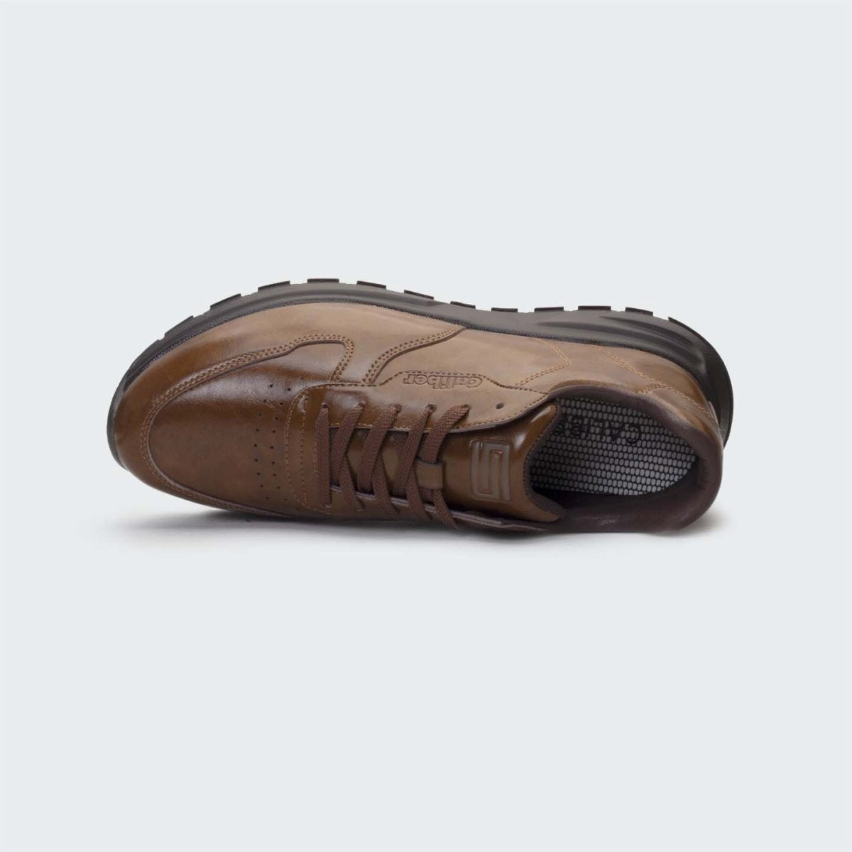 Casual Pants Shoes Caliber Shoes Coffee Casual Sneakers For Men ( RAPHAEL 570S )