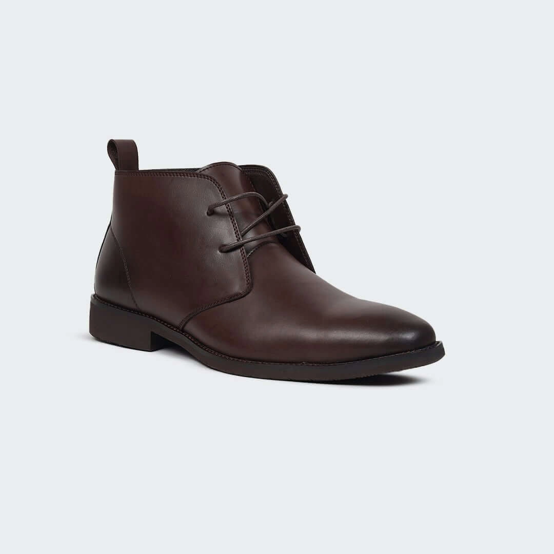 Caliber Shoes Coffee Chukka Boot for Men (T672C OSPREY) Casual Wear And Shoes