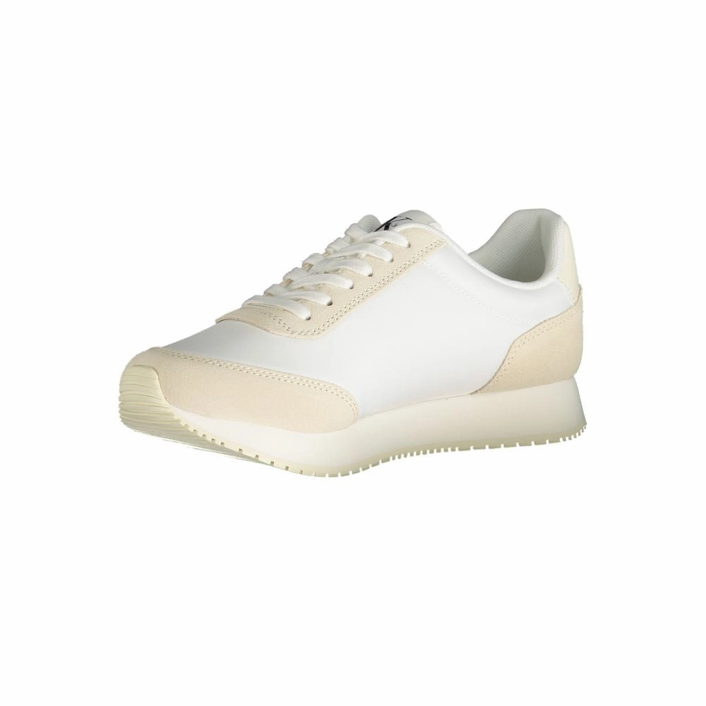 Calvin Klein Beige Polyester Sneaker Sneakers Plus Of Flemington