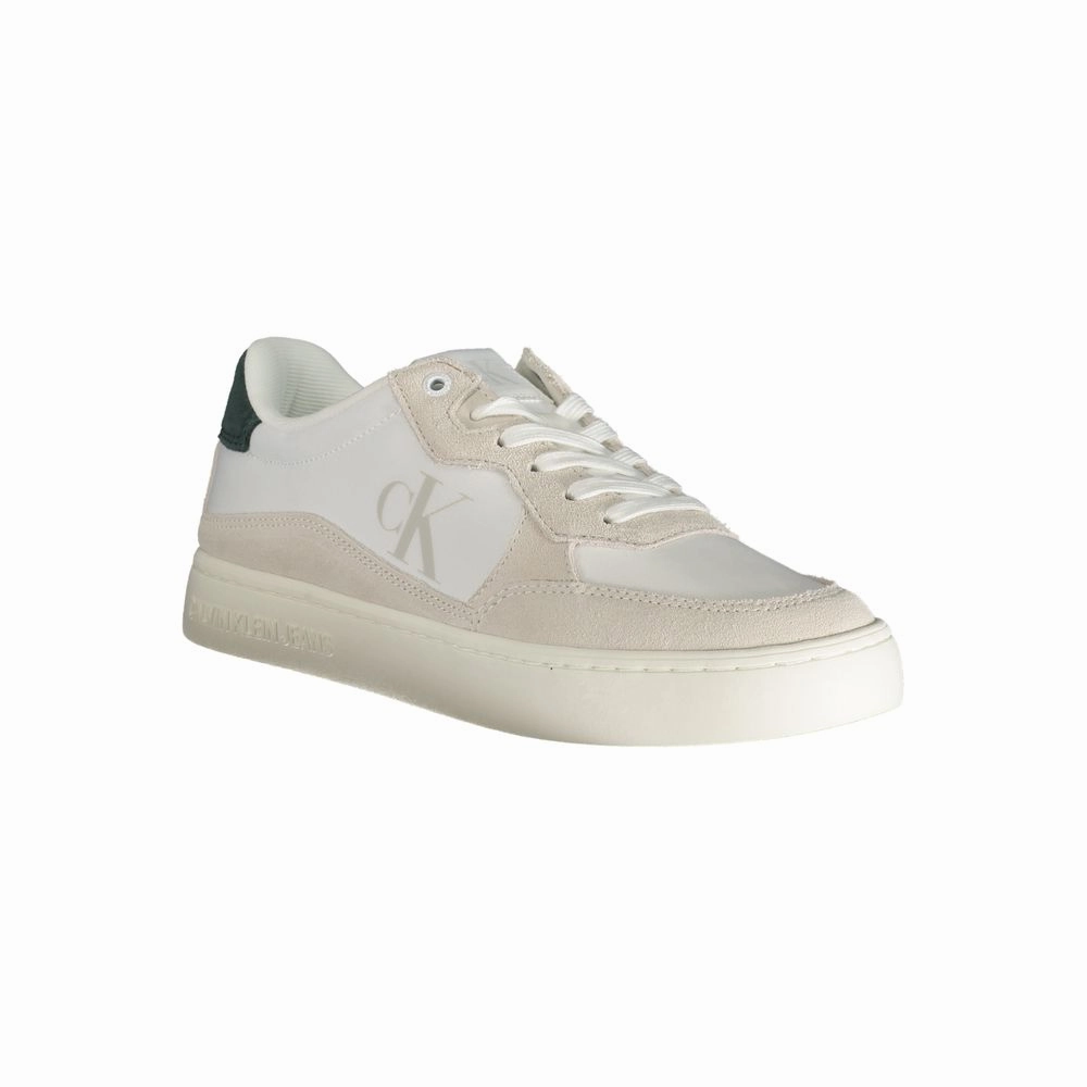 Calvin Klein White Leather Men Sneaker Bk British Knights Sneakers