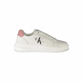 Soft Sneakers Calvin Klein White Polyester Sneaker