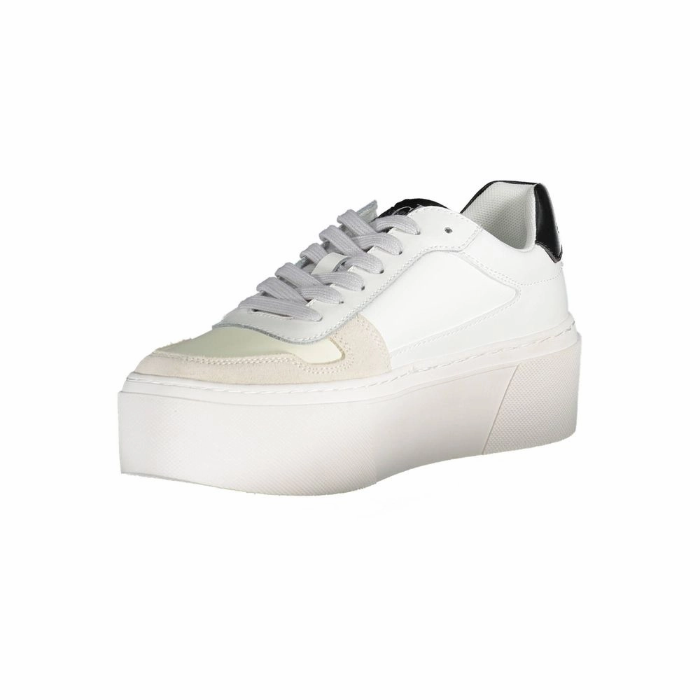 Calvin Klein White Polyester Sneaker Dr Scholl's Sneakers