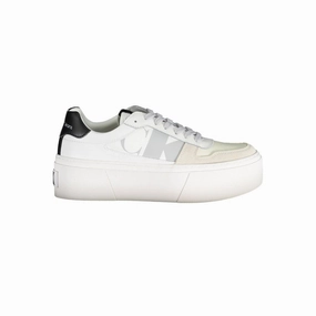Kurt Geiger Sneakers Sale Calvin Klein White Polyester Sneaker
