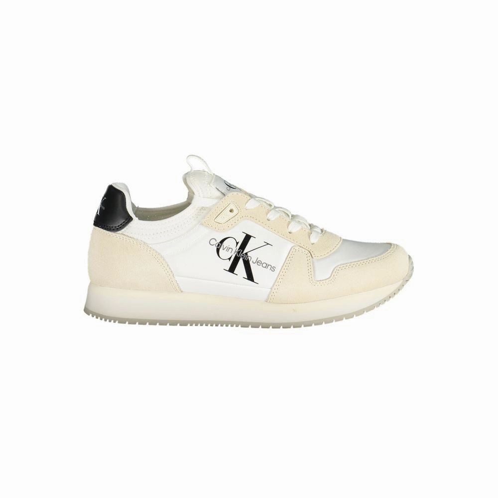 Calvin Klein White Polyester Women Sneaker Medicare Sneakers Program
