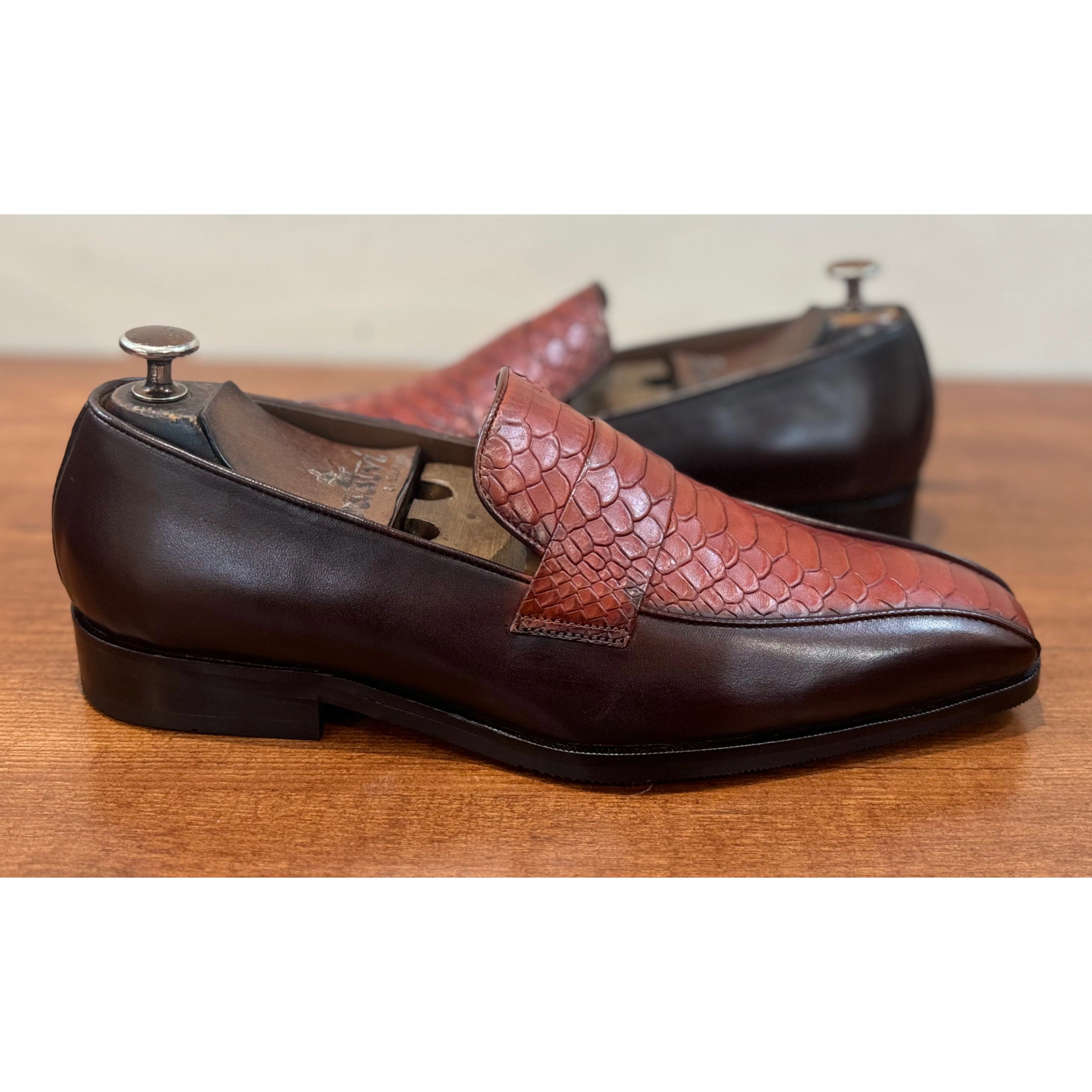Carlo Brown Loafers Loafers Slipper