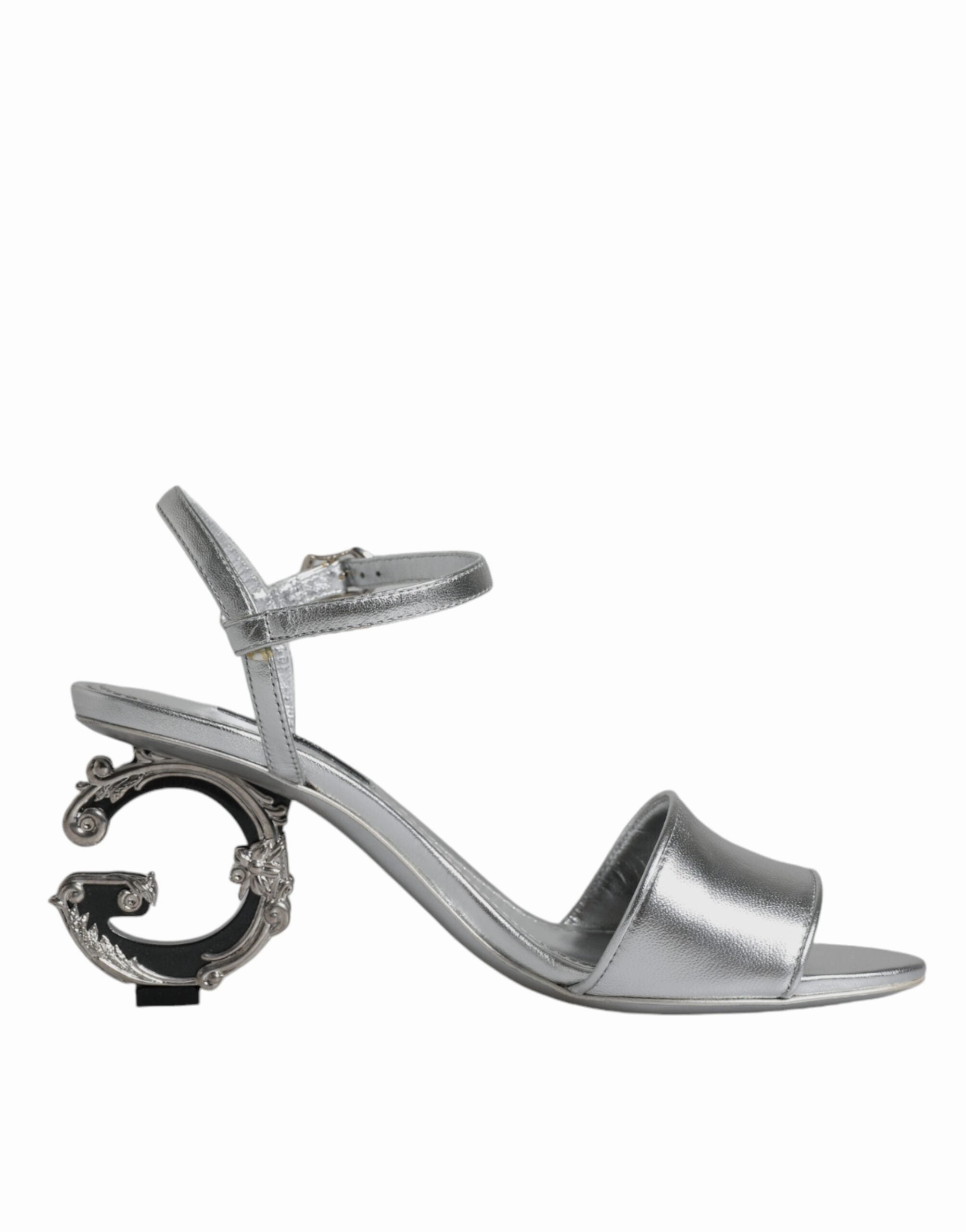 Sandals Friday Deals Silver KEIRA Heels Ankle Strap Sandals Shoes