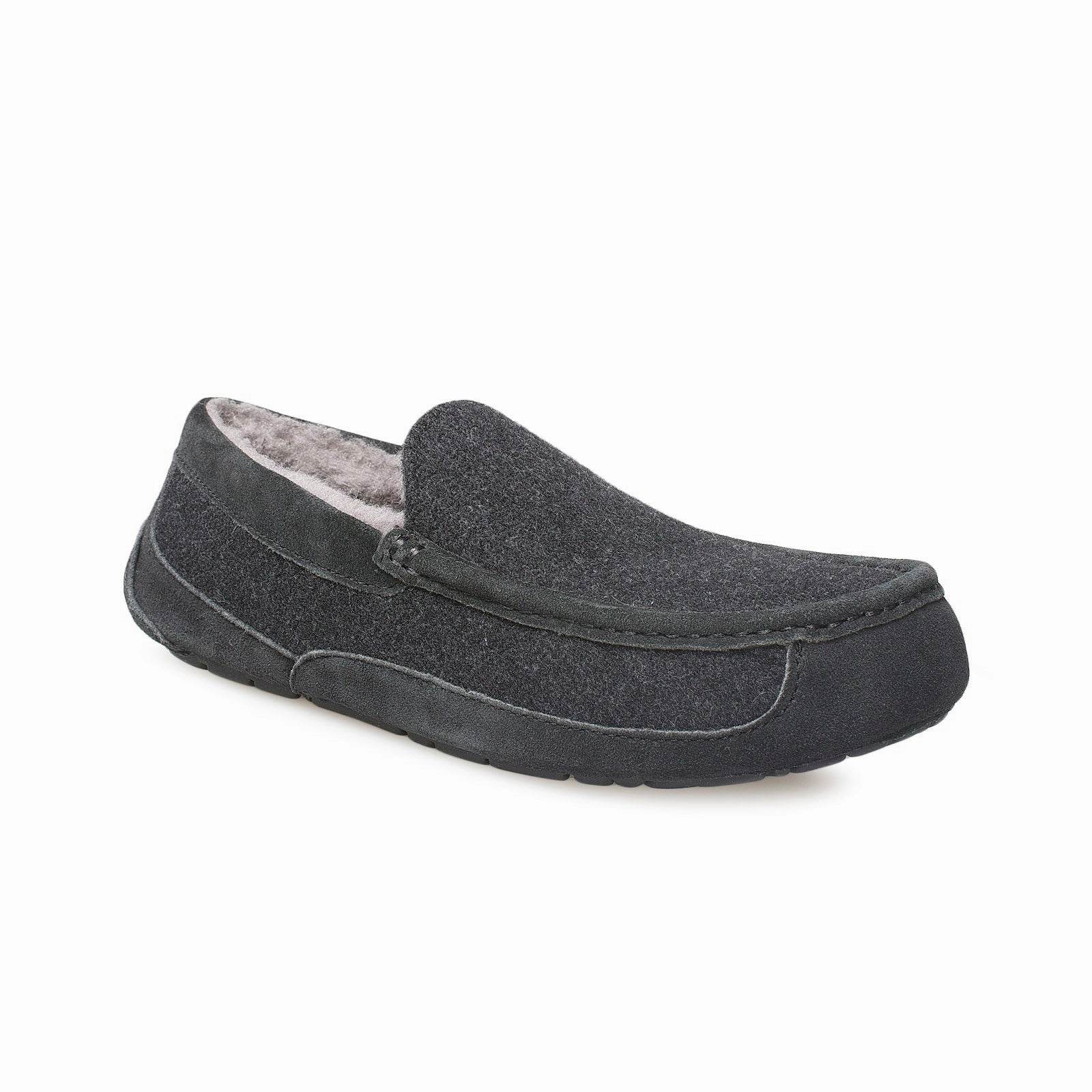Slippers In Spanish Chanclas UGG Ascot Wool Black TNL Slippers -  Men's