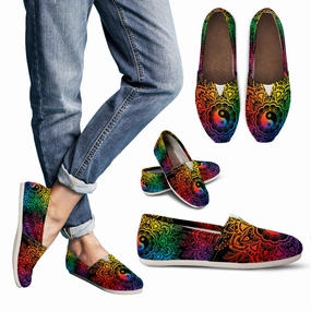 Casual Shoes That Look Good With Jeans Chakra Mandala Handcrafted Casual Shoes