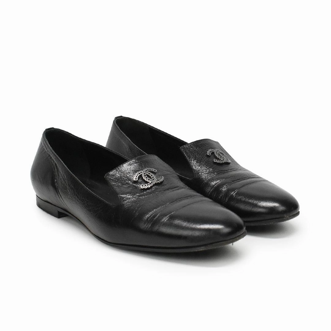 Chanel 'Smoking Slipper' Loafers - Women's 37 Grenson Loafers