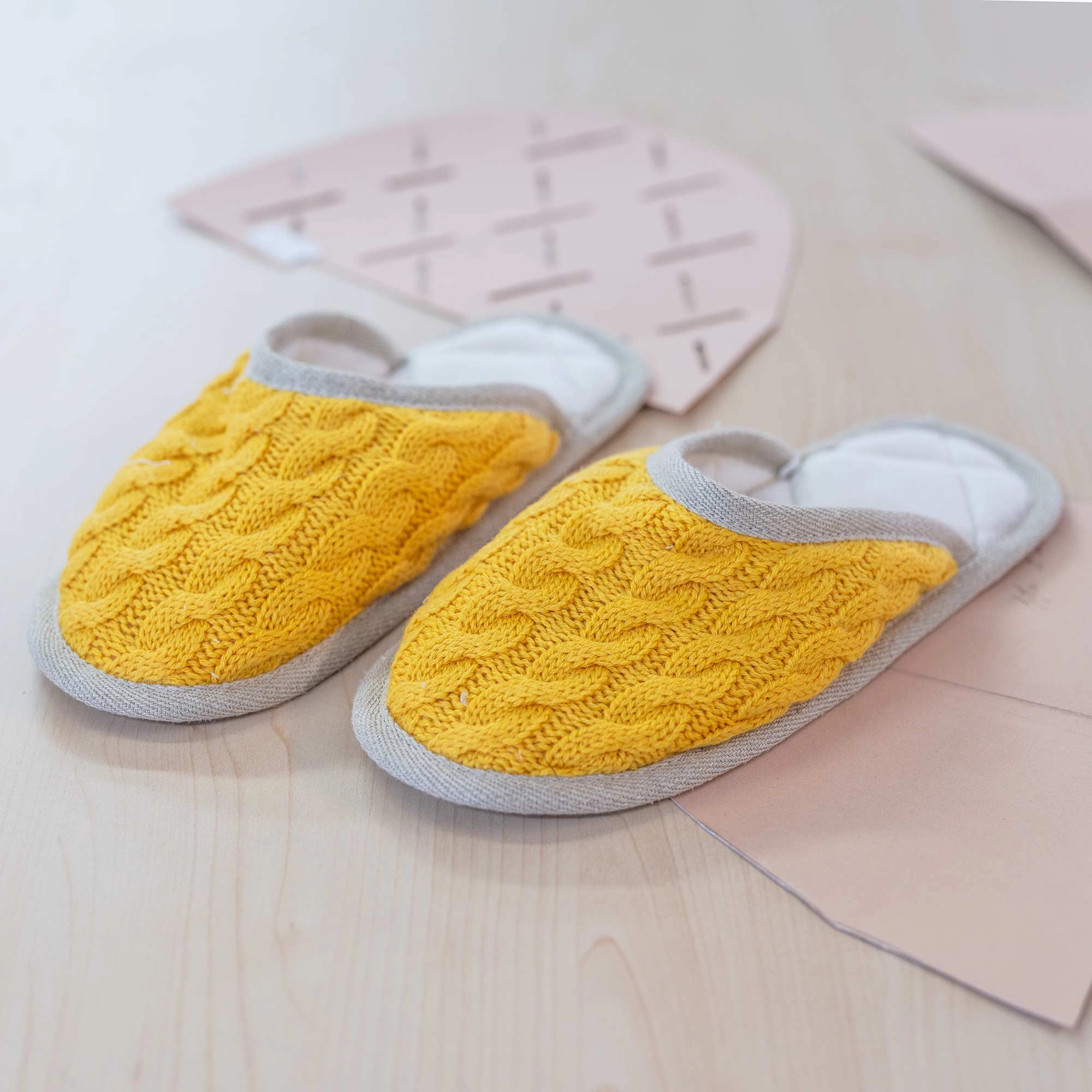 Bluey And Bingo Slippers CHATEAU Organic Merino Wool House Slippers (OC Thread, OC Fleece Lining, Elastic-Free, Synthetic-Free) (100% Biodegradable)