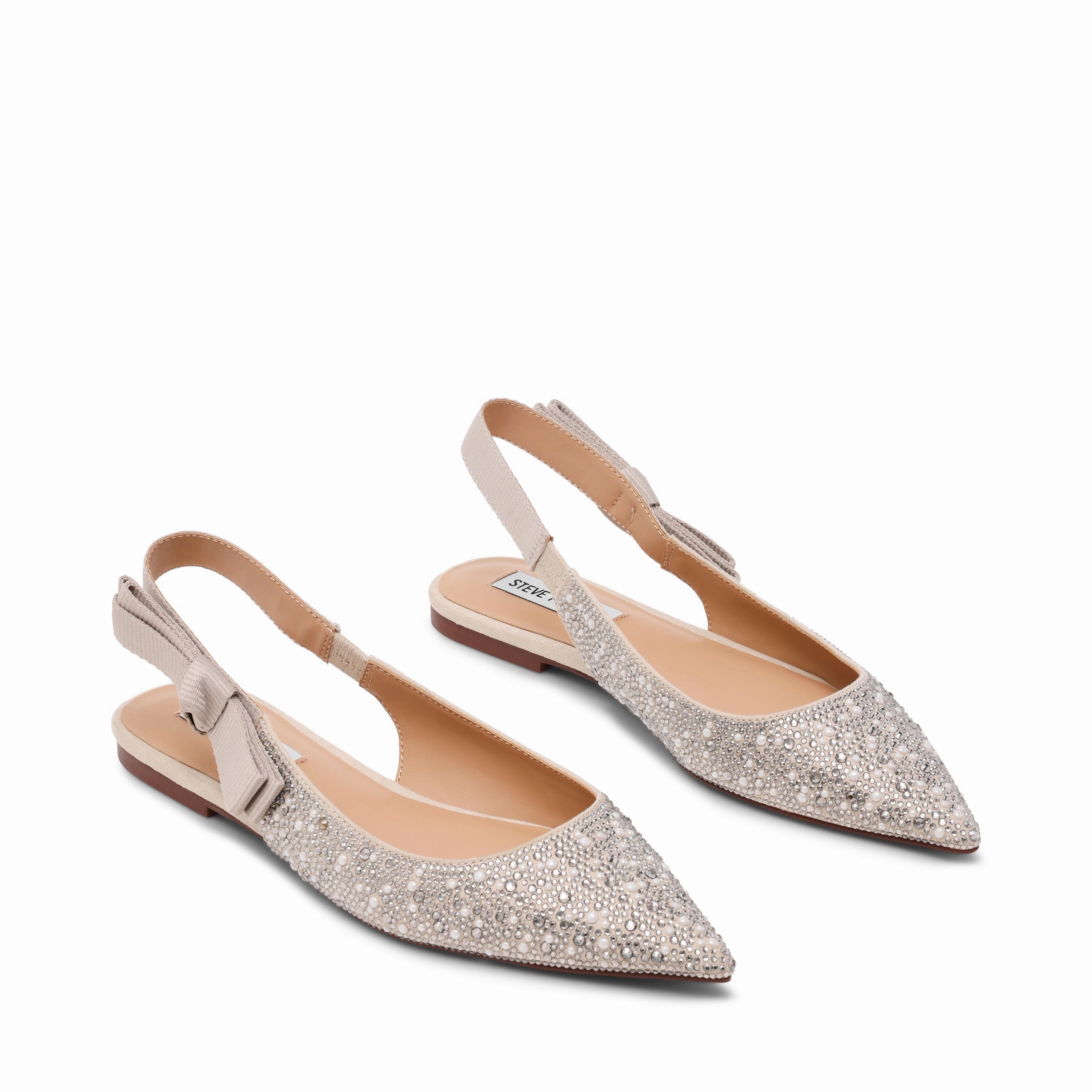Olyvia-P Flat Shoe PEARL MULTI Taupe Shoes Flats