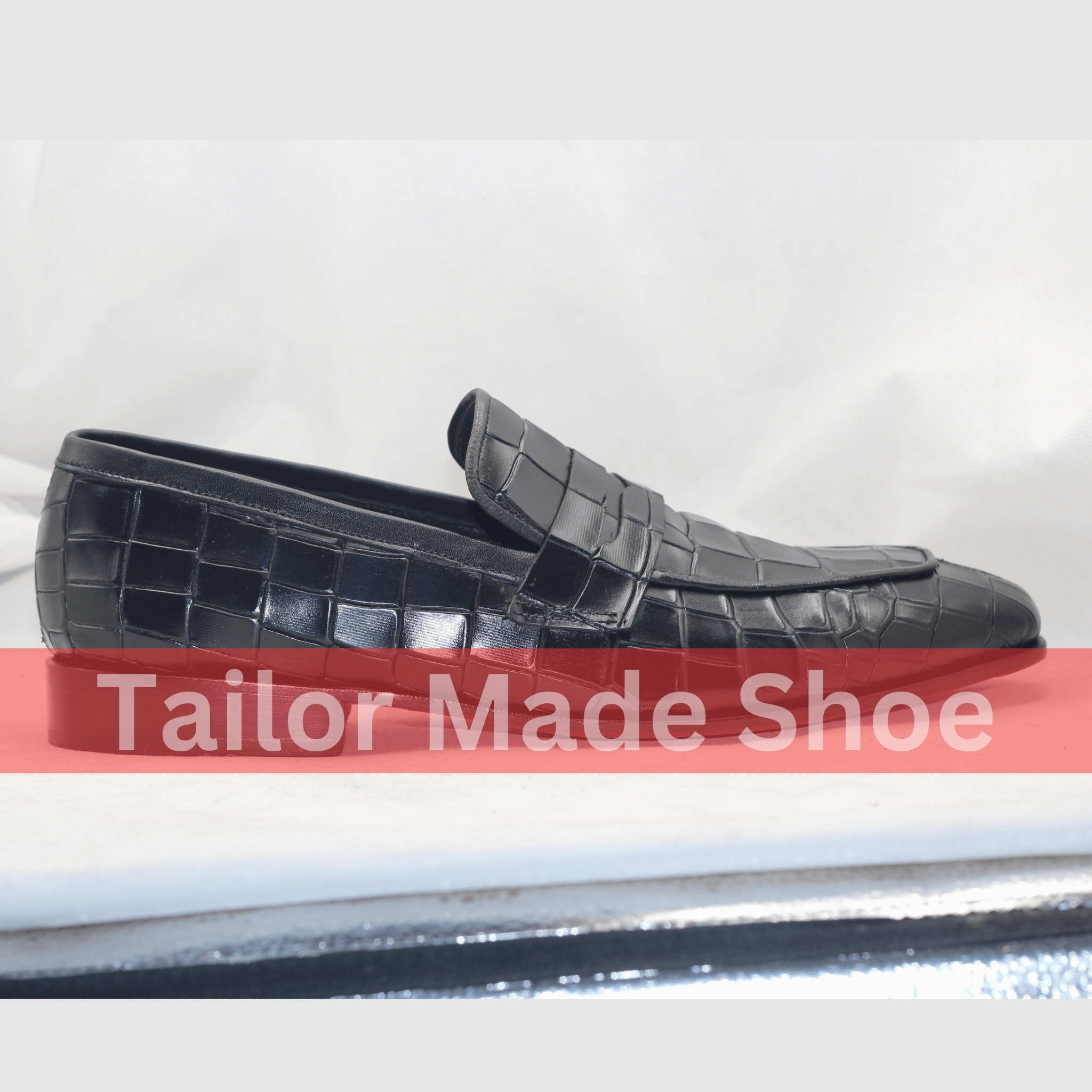 Aldo Flex Loafers Artisan-Made Black Leather Shoes - Timeless Slip-On Style - Classic Formal Style Bespoke Handmade Premium Quality Shoes Loafers Men's Shoes