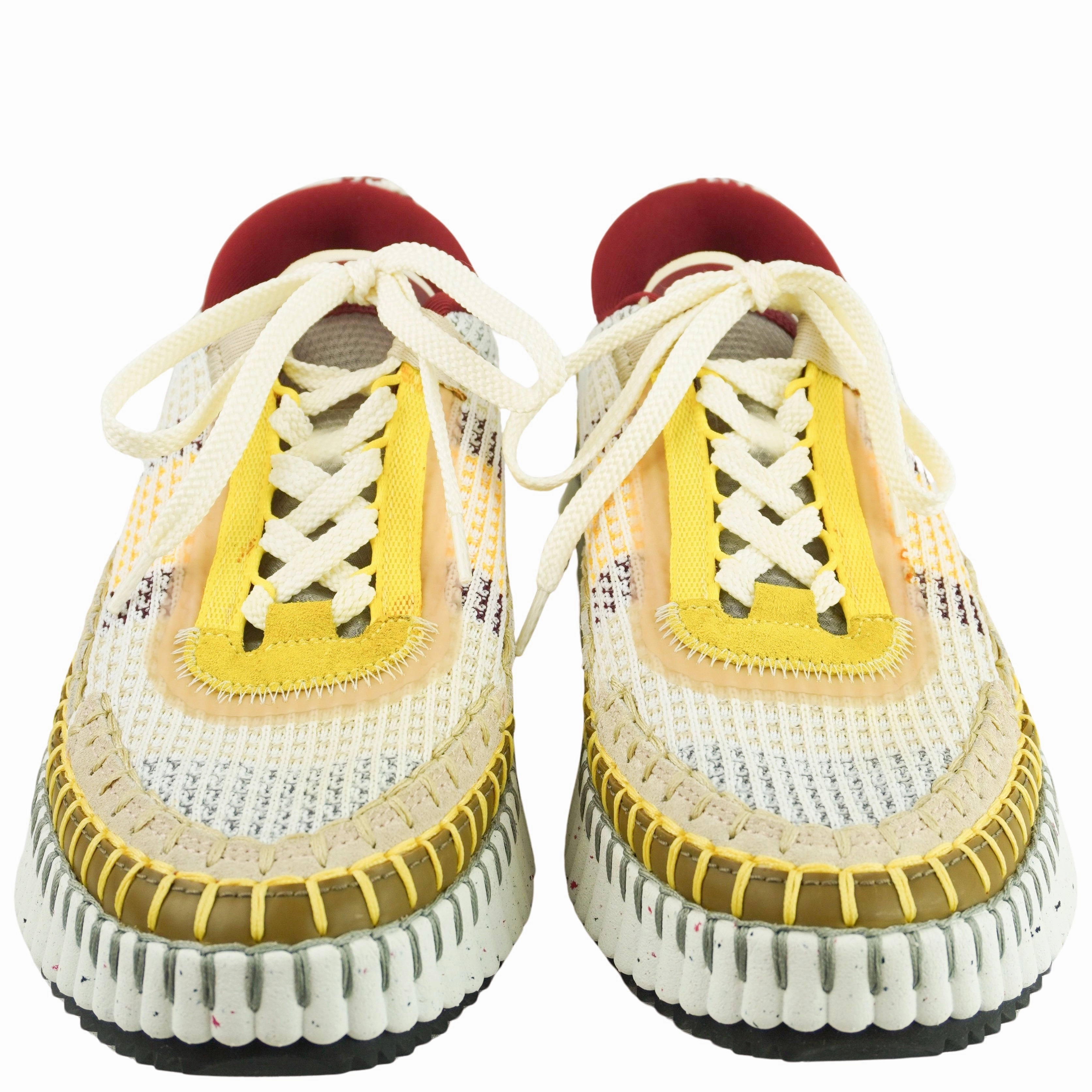 Chlo Nama Sneakers in Light Khaki Best Mtb Shoe