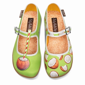 Chocolaticas Coco Women's Mary Jane Flat Best Pickleball Shoes For Flat Feet