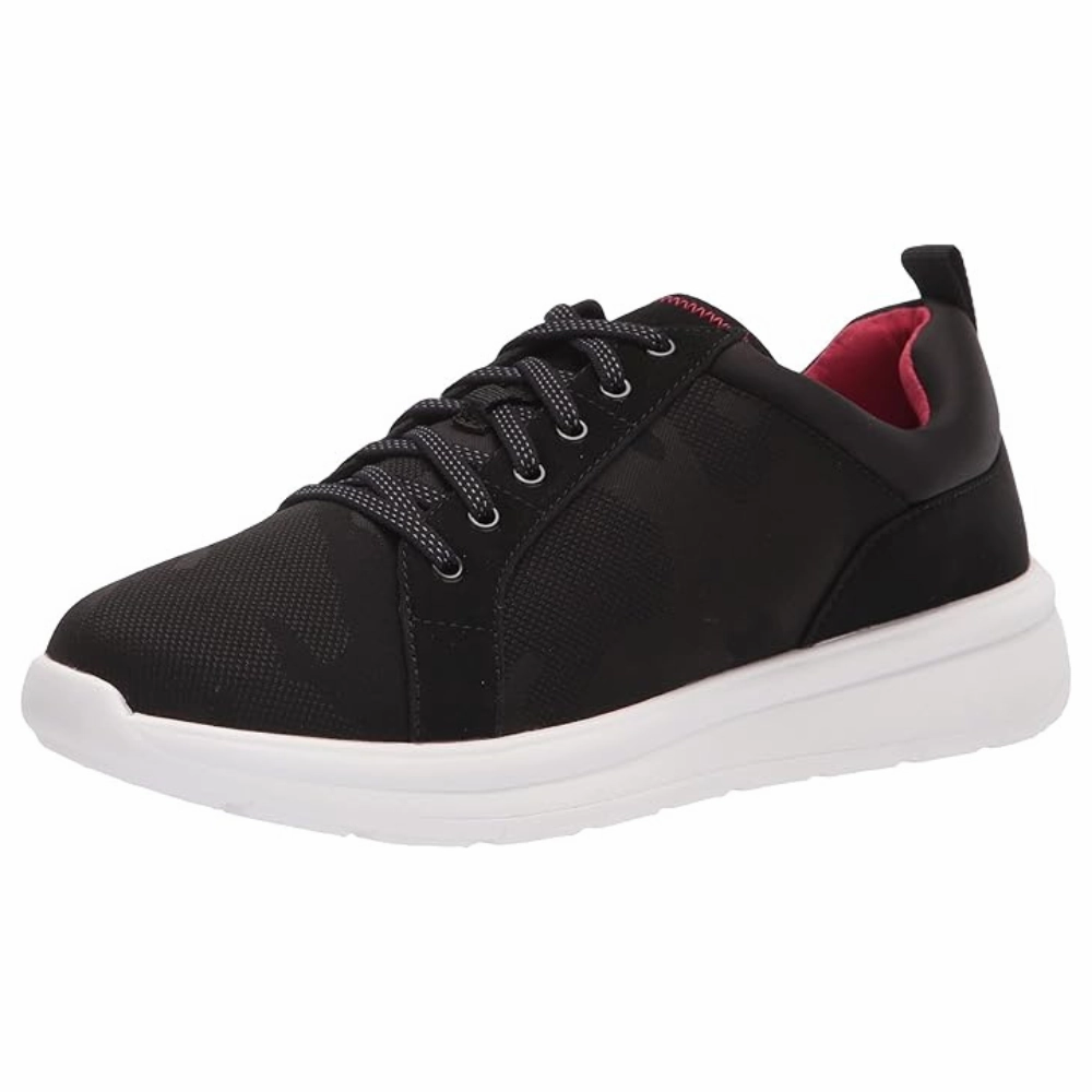 Best Formal Casual Shoes Clarks Ezera Lace Black Knit Sneaker (Women's)