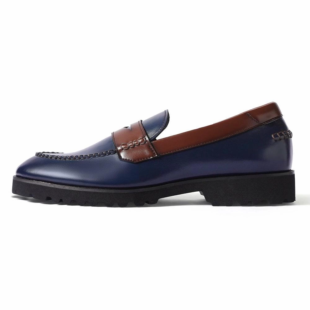 Coach Loafers Macys Windon Featherlite - Blue Penny Chunky Loafers