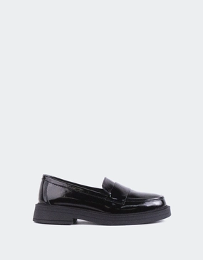 Novee Black Patent Blackstock And Weber Loafers