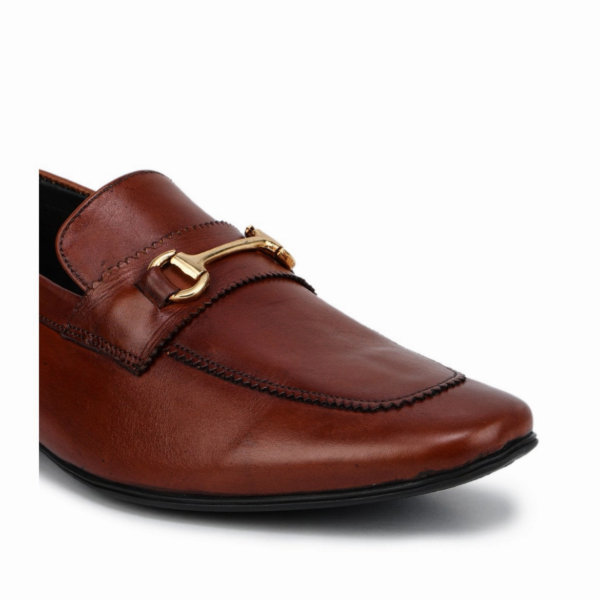 White Loafers Outfit Classic Elegant Tan Formal Loafers for Men - 4949