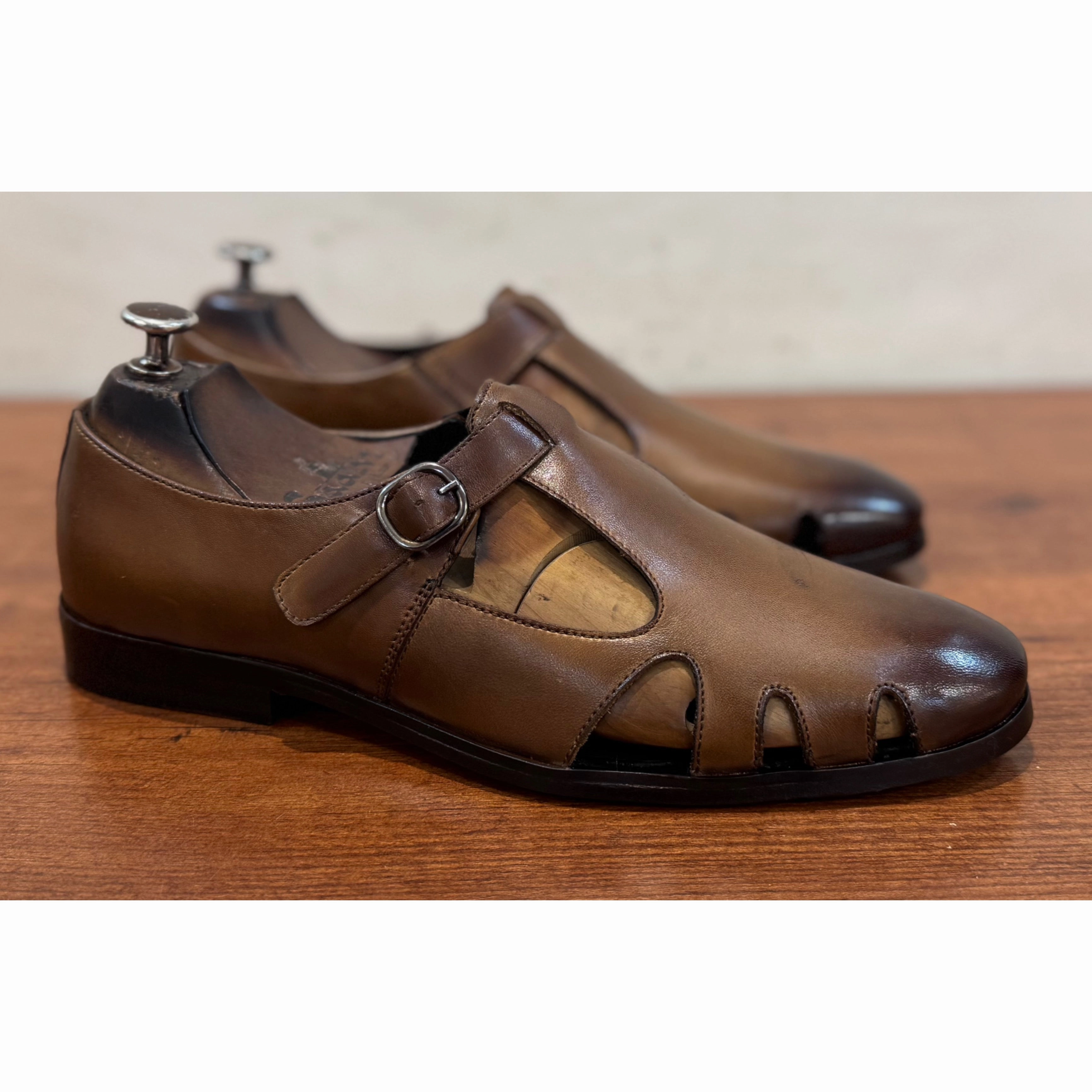 Two Strap Sandals Classic Roman Sandals