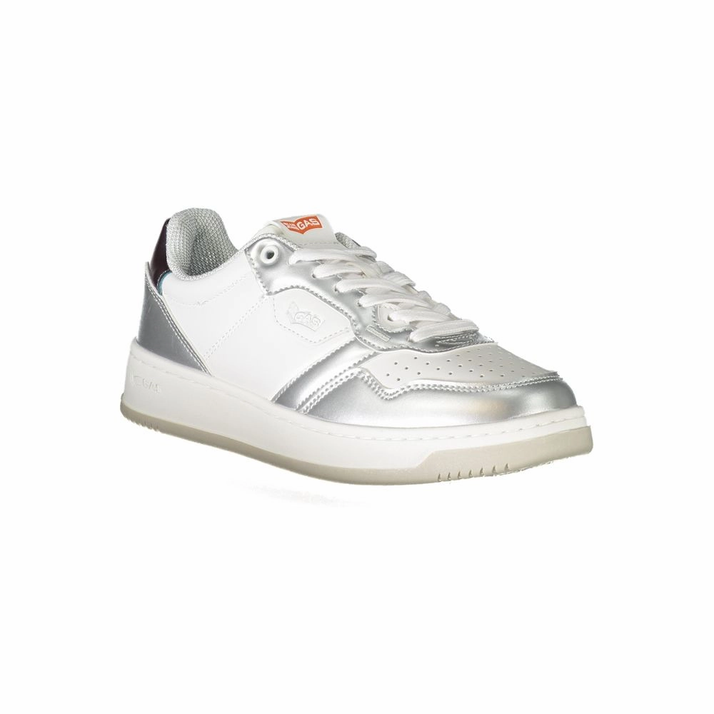 Oil And Slip Resistant Sneakers Gas White Polyester Sneaker