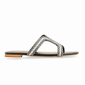 Black Fancy Slipper FN7907 Costco Slippers