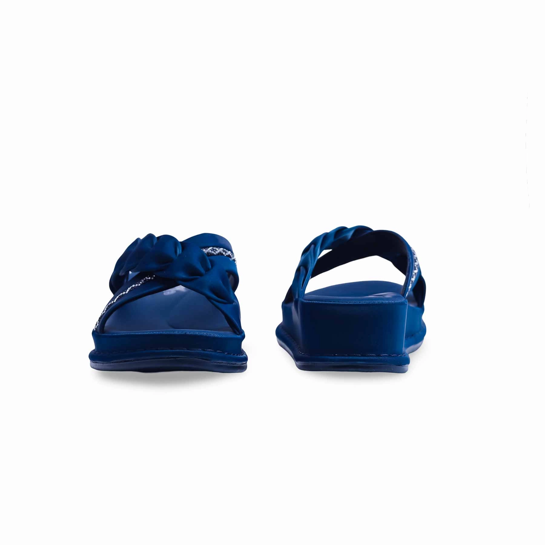 Expensive Slides Blue Formal Slipper PU0521