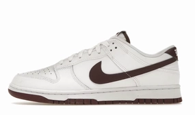 Nike Dunk Low "White Night Maroon" Asics Shoes On Feet