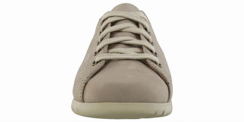 SAS Solstice II Desert Taupe Flat Lace Up Good Shoes