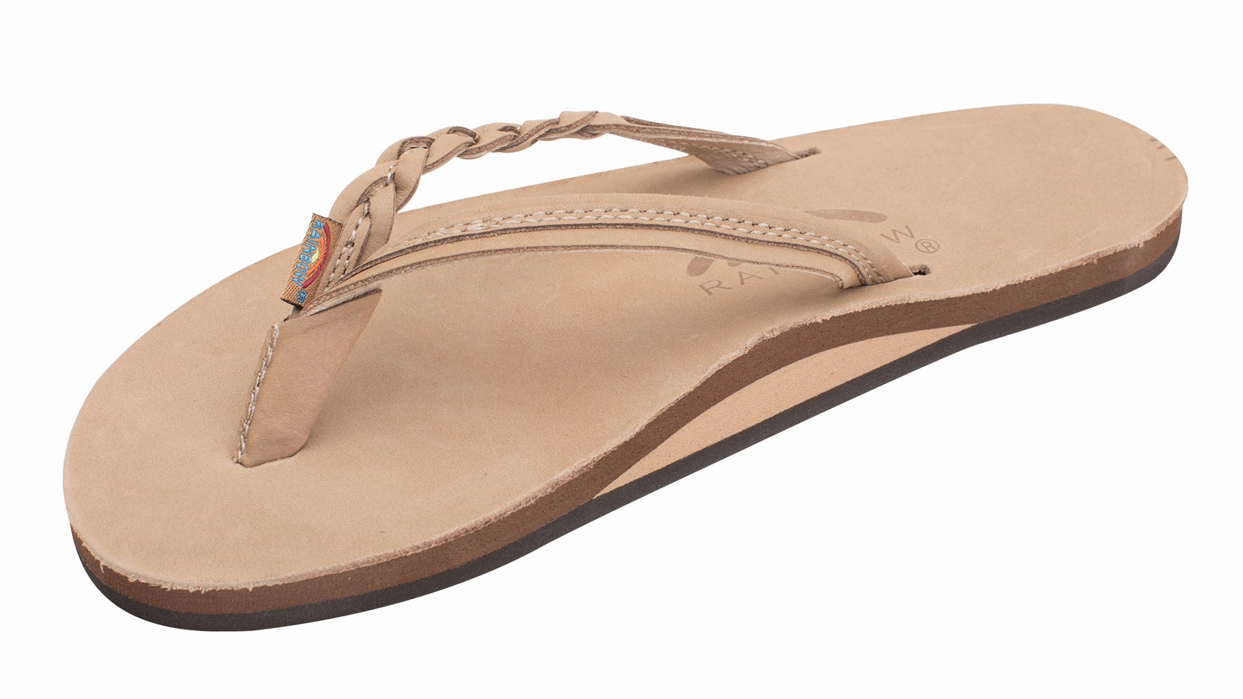 Drawing Flip Flops Flirty Braidy Sierra Brown