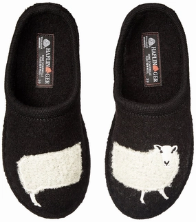 Haflinger Women's Sheep Slippers Traditional Japanese House Slippers