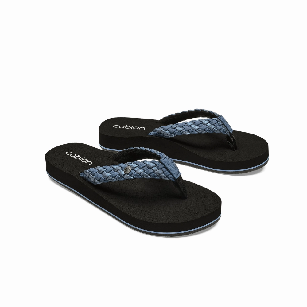 Cobian Women's Braided Bounce Leather Sandals Sandals Size 5