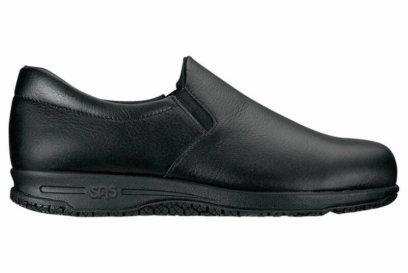 SAS Patriot Non Slip Loafer - Black