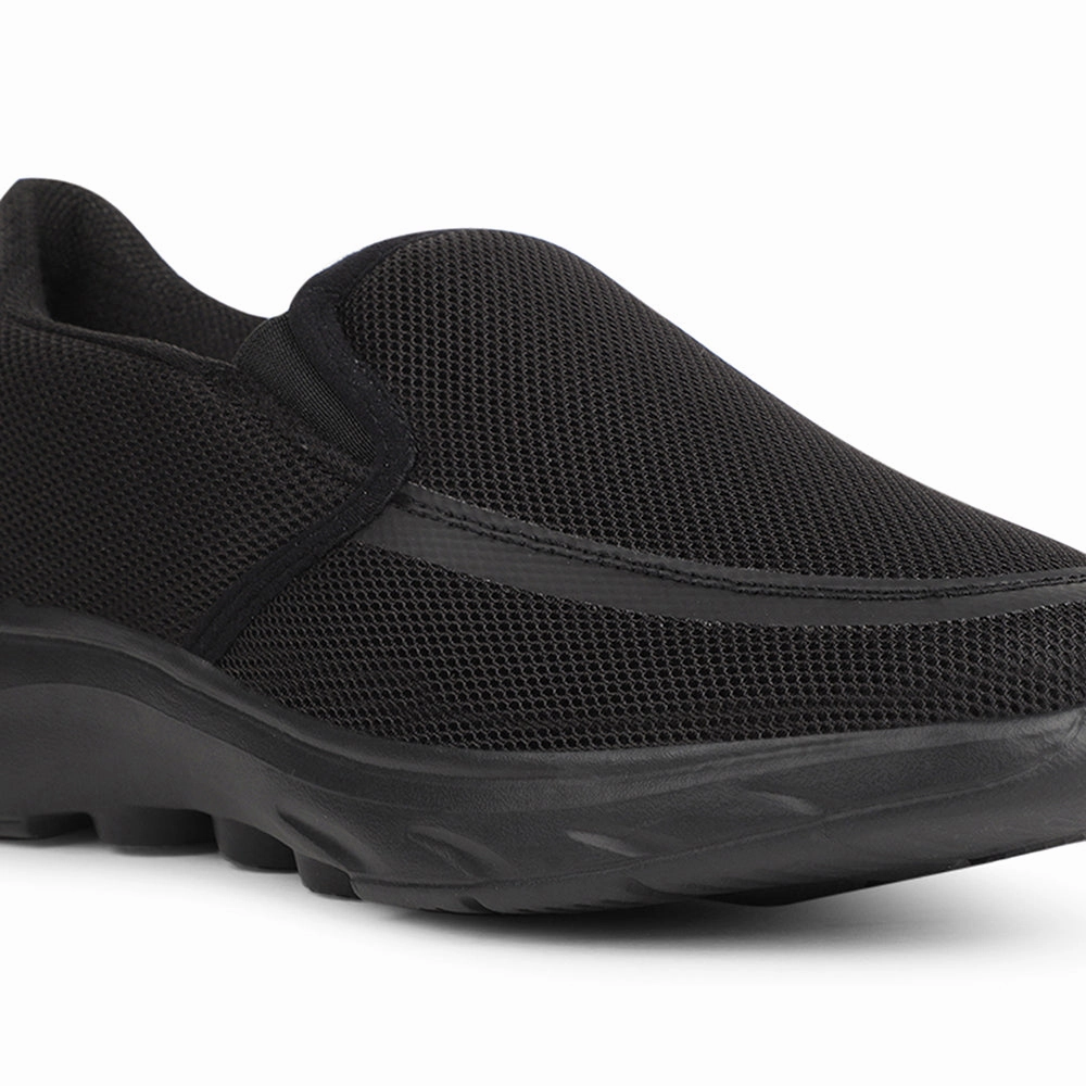 Casual Puma Sports Shoes Leap7x Black Casual Non Lacing Shoes For Men DENIS-1 By Liberty