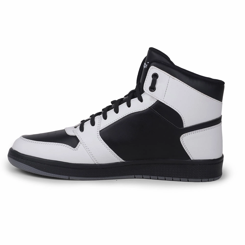 Casual Shoes Clearance Sale Leap7x Casual Black Lacing Sneakers For Men JAXEN-2E By Liberty