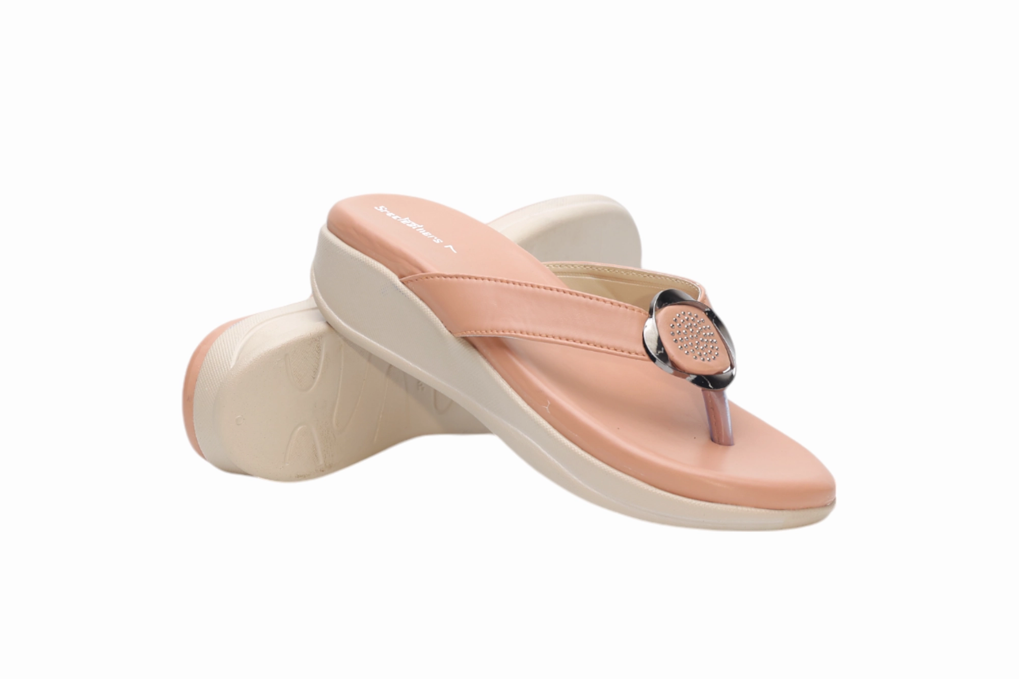 Comfort Ladies Chappal 26599 Bottom Shoes Flats