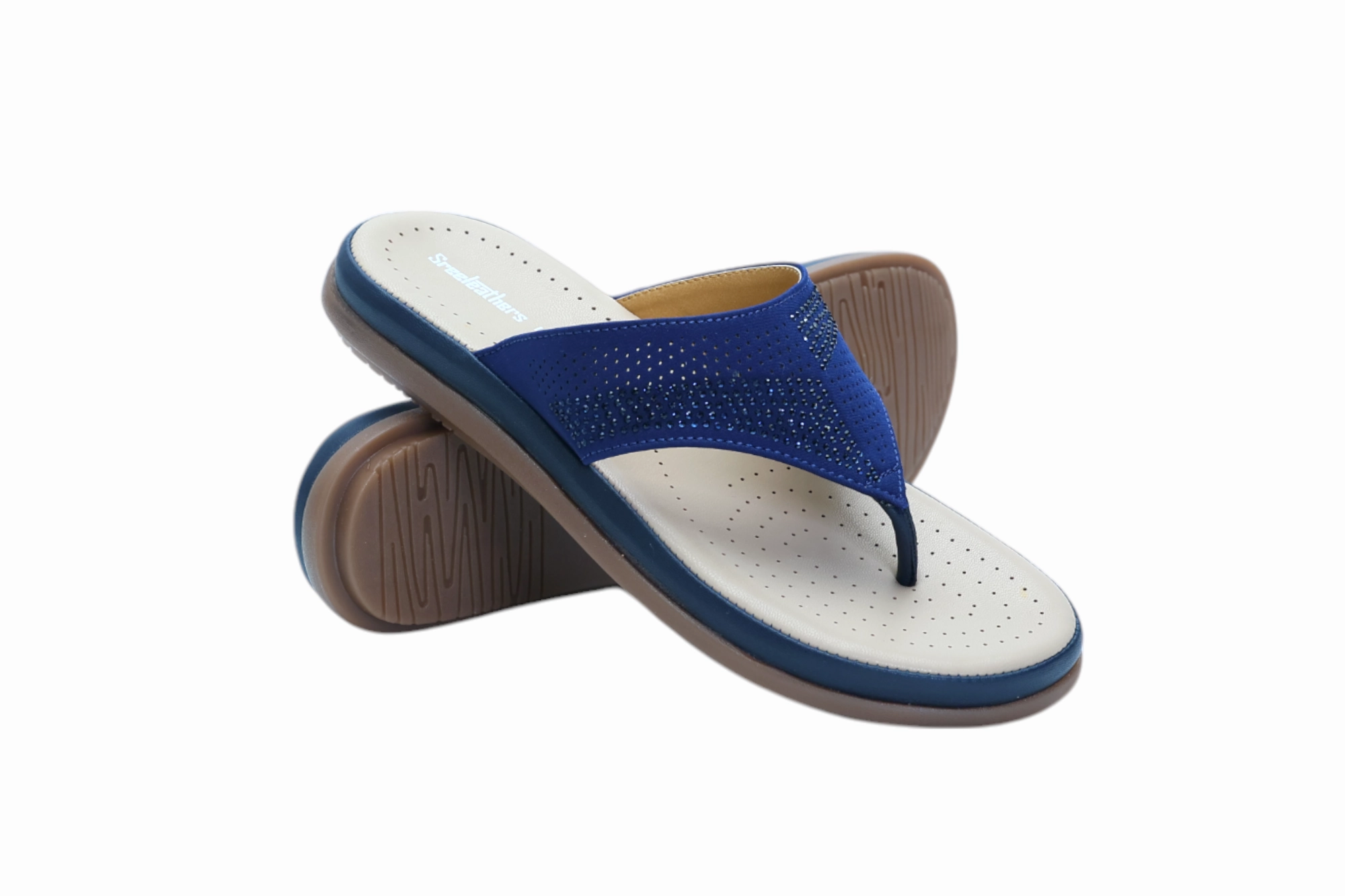 China Flat Shoes Comfort Ladies Chappal 410111