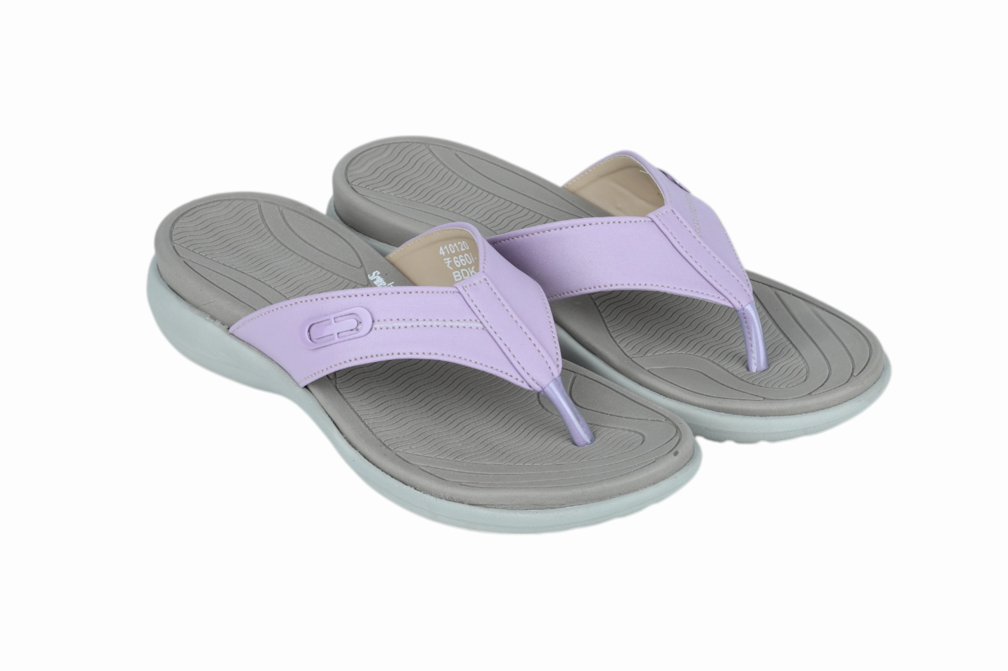 Wide Shoes Flat Feet Comfort Ladies Chappal 410120