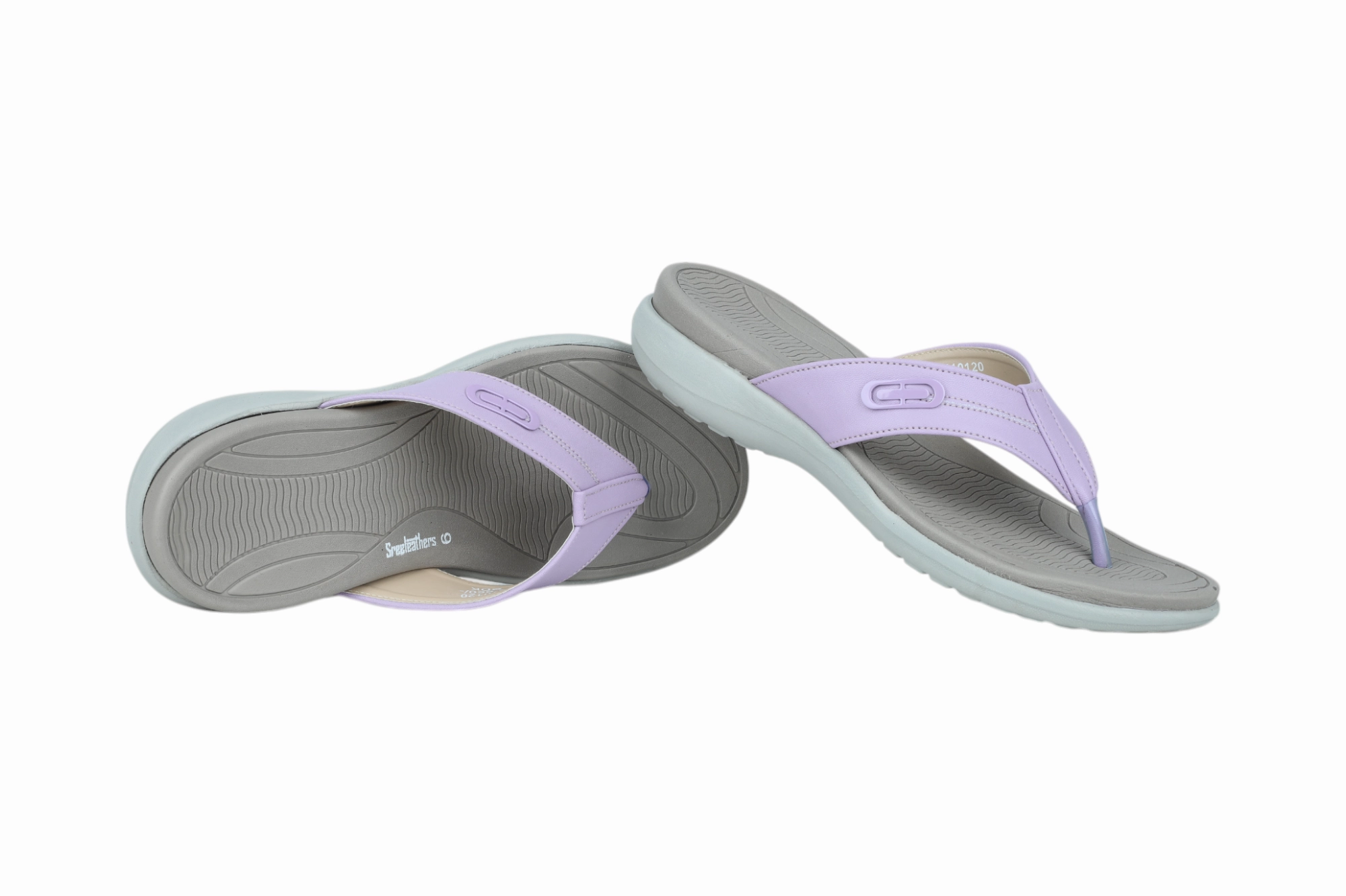 Comfort Ladies Chappal 410120 Hard Sole Flat Shoes