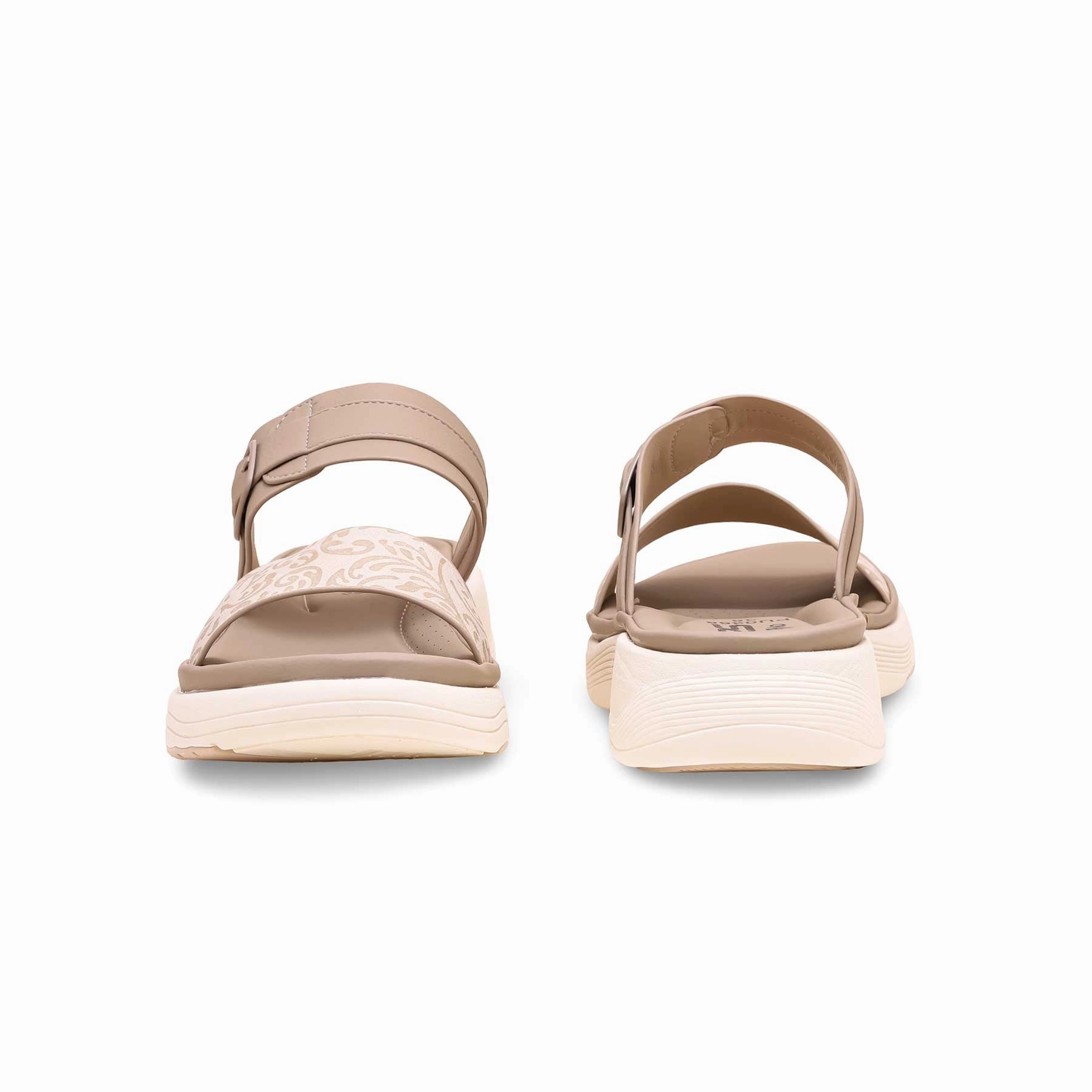 Unisex Adult Mellow Recovery Slides Beige Formal Slipper PU0358
