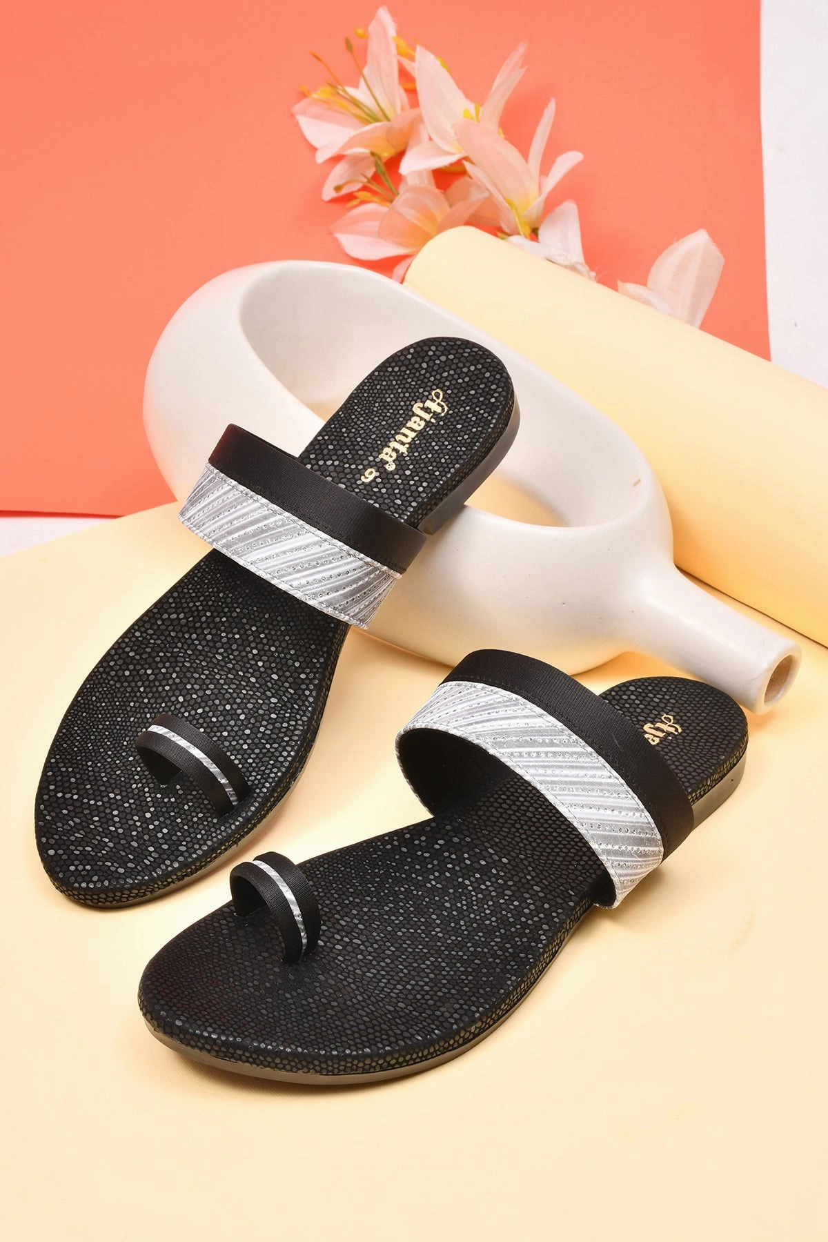 Flat Slip On Shoes Ajanta Women Flat Sandal EL2008