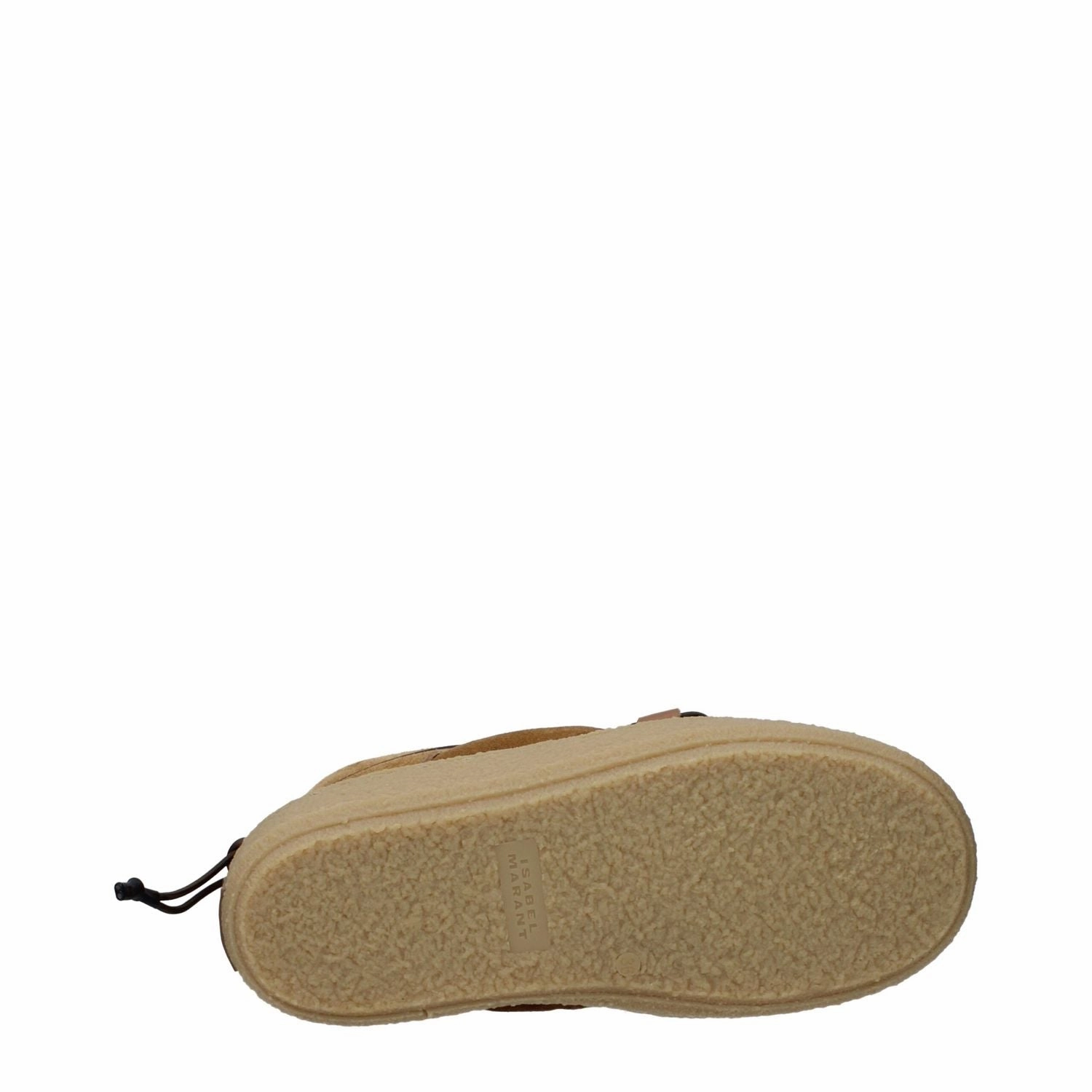 Isabel Marant Brown Leather Ankle Boots Flat Football Shoes