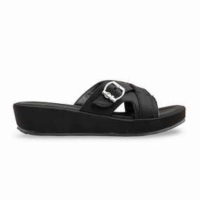 Lol Slippers Black Formal Slipper PU0541