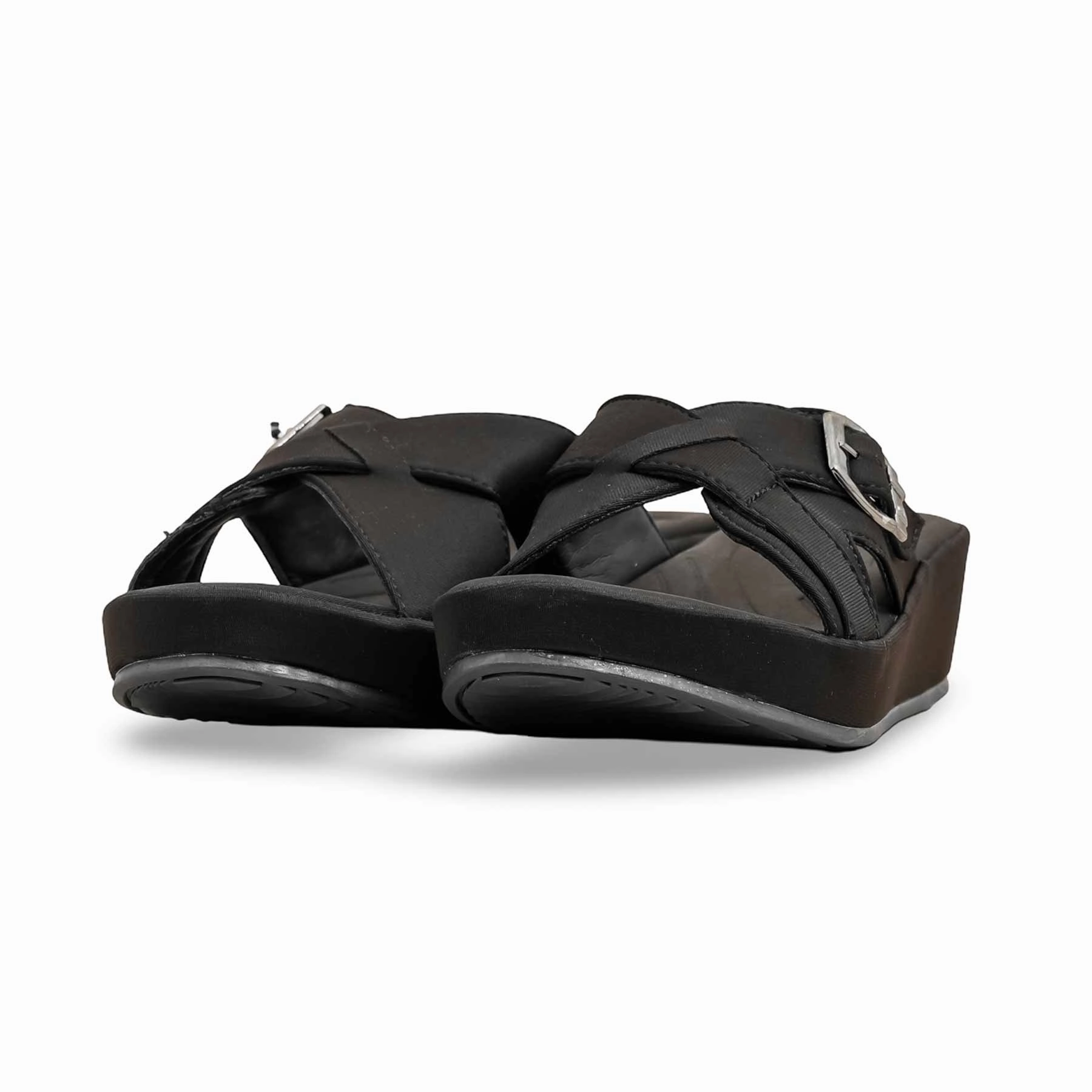Comfy Slides Black Formal Slipper PU0541