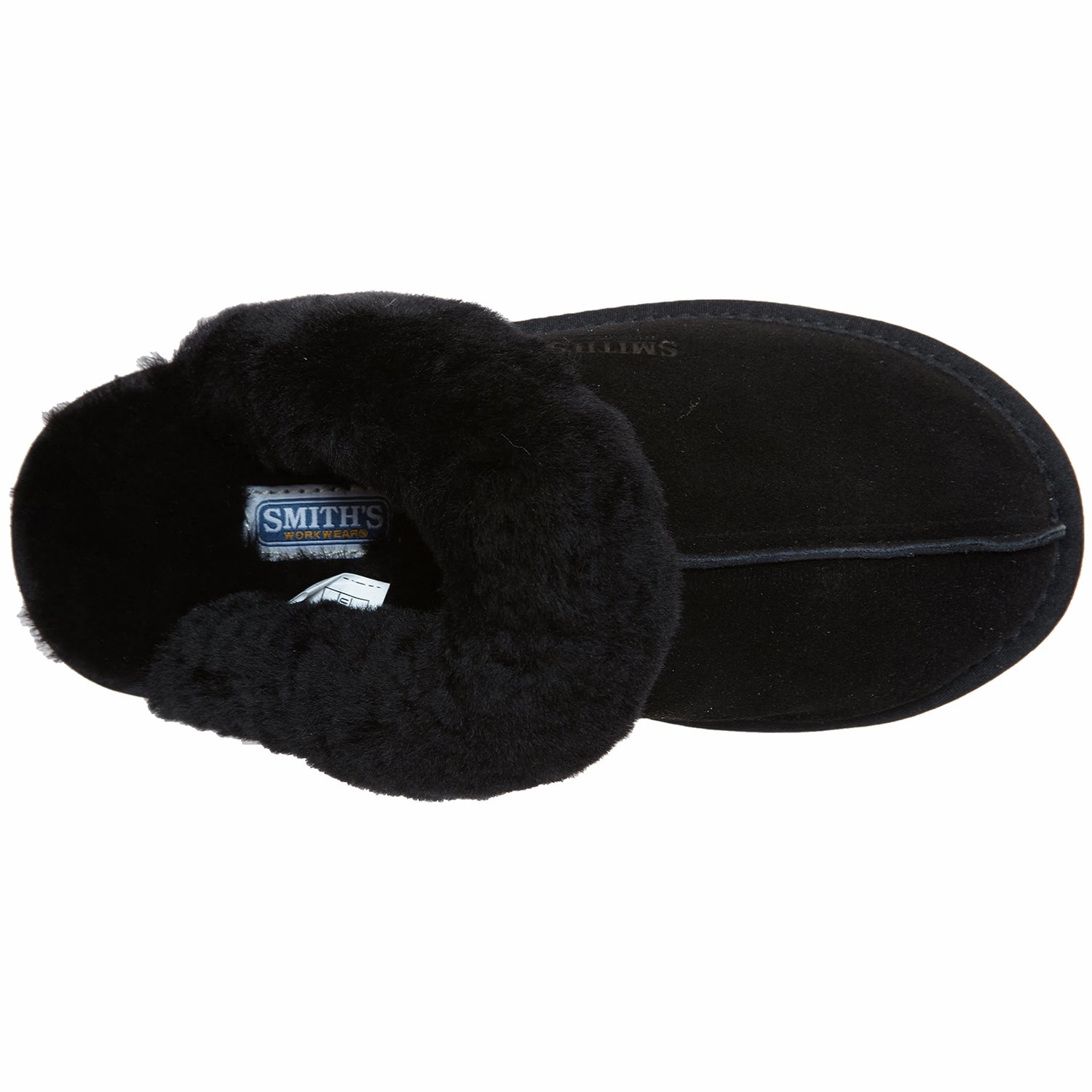 Smith's Work Wear Geninue Plush Australian Shearling & Suede Mule Slippers Womens Style : Wsm30020 Tasman Slippers Dupe
