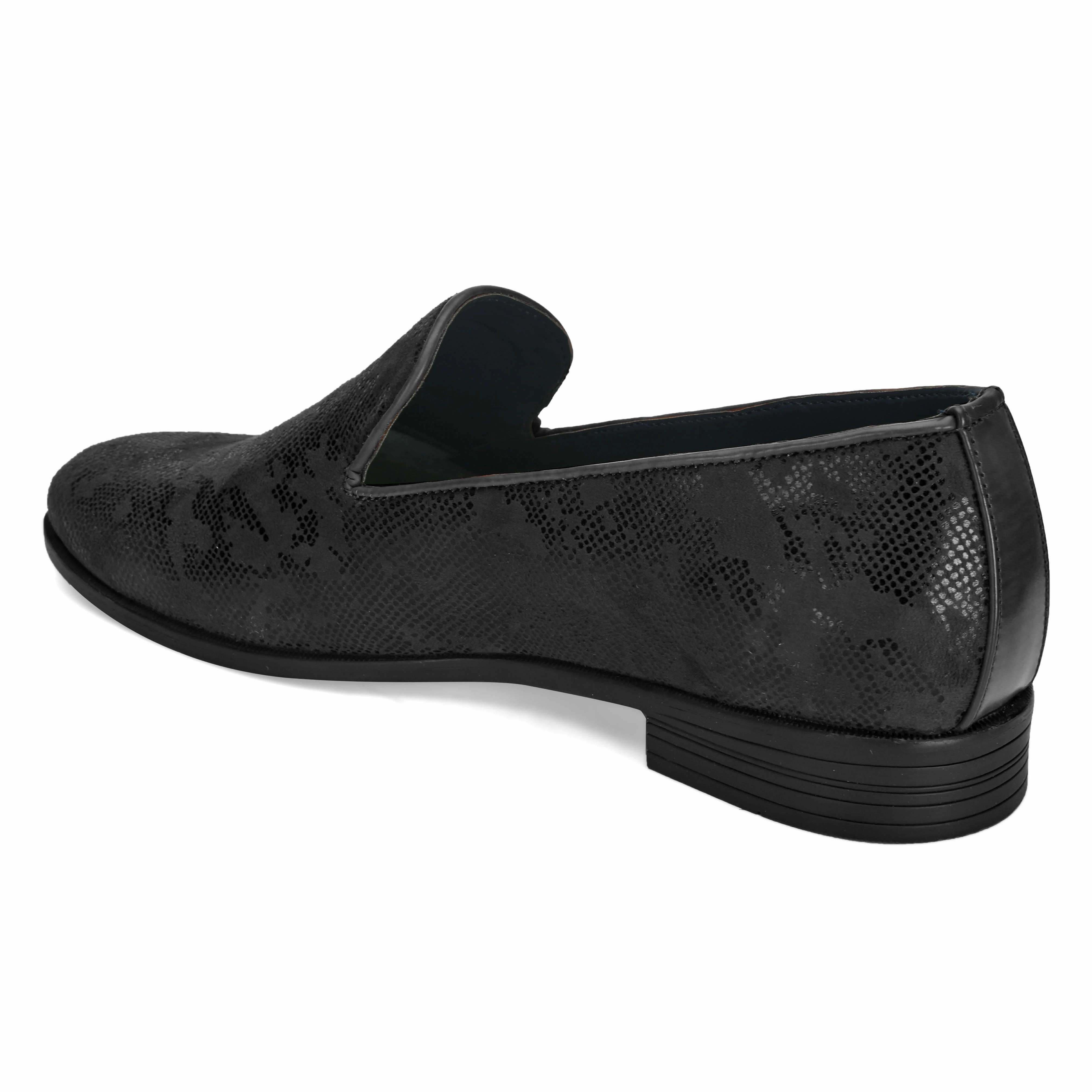Elan Black Loafers Boss Loafers