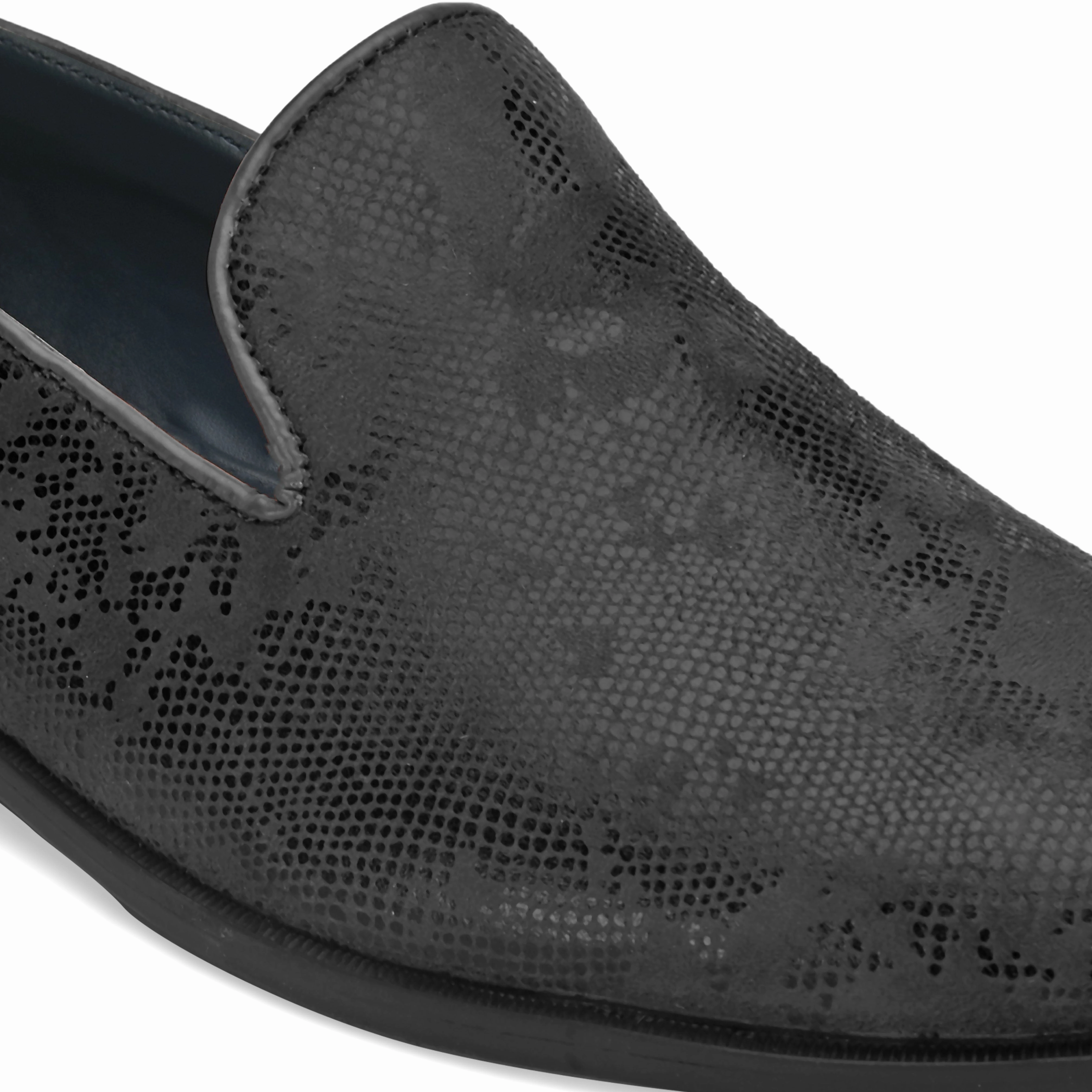 Buy Loafers Online Elan Black Loafers